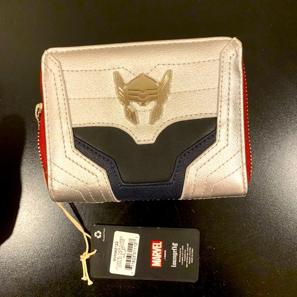 Disney Loungefly Thor Marvel Wallet - Picture 2 of 3
